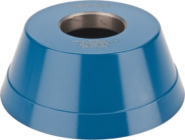 Norton - 3-3/4" Diam, 1-1/4" Hole Size, 1-1/2" Overall Thickness, 150 Grit, Type 11 Tool & Cutter Grinding Wheel - Very Fine Grade, Diamond, Resinoid Bond - Exact Tooling