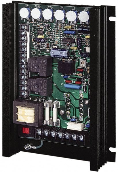 Dart Controls - 2 Max hp, 50 Max RPM, Electric AC DC Motor - 120, 240 V Input - Exact Tooling