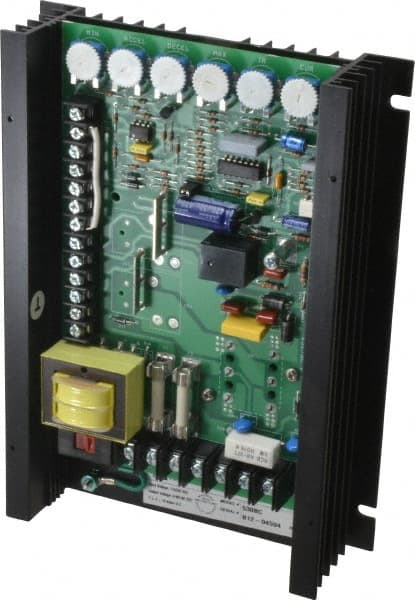 Dart Controls - 2 Max hp, 50 Max RPM, Electric AC DC Motor - 120, 240 V Input - Exact Tooling