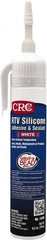 CRC - 8 oz Tube White RTV Silicone Gasket Sealant - -76 to 356°F Operating Temp, 24 hr Full Cure Time - Exact Tooling