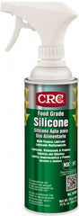 CRC - 16 oz Trigger Spray Can Nondrying Film/Silicone Penetrant/Lubricant - Clear & White, -40°F to 400°F, Food Grade - Exact Tooling
