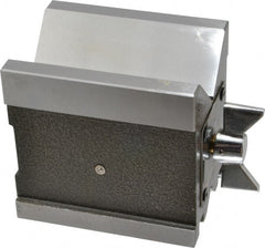 Value Collection - 4.76 to 2-3/4" Capacity, 90° Angle, Steel V-Block - 4" Long x 3" Wide x 3-3/4" High, Sold as Individual - Exact Tooling