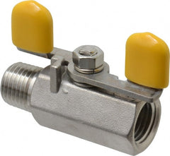 Legend Valve - Stainless Steel Ball Valve - MNPT x FNPT Ends, 800 WOG, 150 WSP - Exact Tooling