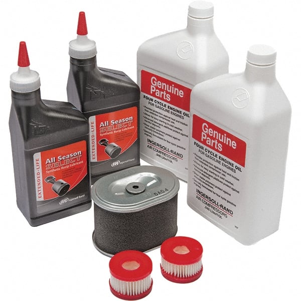 Ingersoll-Rand - 6 Piece Air Compressor Start-up Kit - For Use with SS3J5.5GH-WB - Exact Tooling
