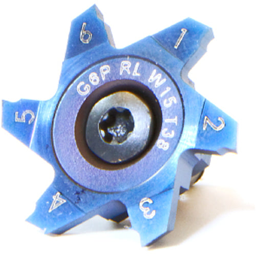 G6P RL W15 T38 BLU - Exact Tooling