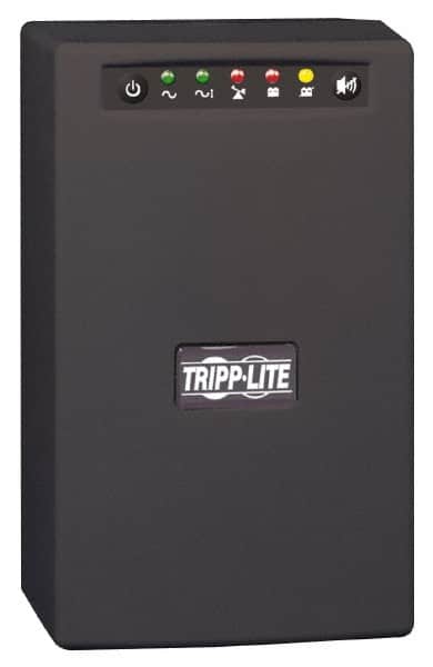 Tripp-Lite - 12 Amp, 1,500 VA, Wall Mount Line Interactive Backup Uninterruptible Power Supply - Backup 4 min with Full Load & 11.4 min with Half Load, 120 VAC Input, 115 & 120 VAC Output, 940 Watt Output, 1 Phases, 8 Outlets - Exact Tooling