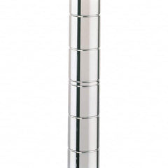Metro - 1" Wide x 27" High x 1" Long Open Shelving Mobile Shelving Post - Exact Tooling