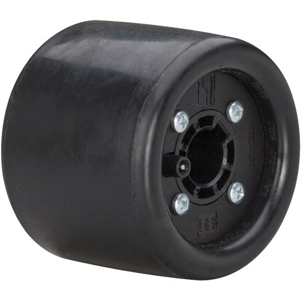 Dynabrade - 3" Wide Power Sander Pneumatic Wheel - 3-1/4" Diam - Exact Tooling