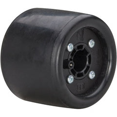 Dynabrade - 3" Wide Power Sander Pneumatic Wheel - 3-1/4" Diam - Exact Tooling