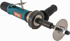 Dynabrade - 0.7 hp, 4,500 RPM Finishing Sander - 40 CFM Air Consumption, 6.21 bar Air Pressure, 1/4 NPT Inlet - Exact Tooling