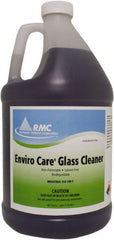 Rochester Midland Corporation - 1 Gal Bottle Fresh Glass Cleaner - Concentrated, Use on Ceramic Tile, Formica, Glass Surfaces, Mirrors, Plastic Surfaces, Stainless Steel - Exact Tooling