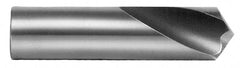Interstate - 7/8" Body Diam, 118°, 2-1/2" OAL, High Speed Steel Spotting Drill - Exact Tooling