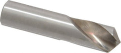 Interstate - 7/16" Body Diam, 118°, 2" OAL, High Speed Steel Spotting Drill - Exact Tooling
