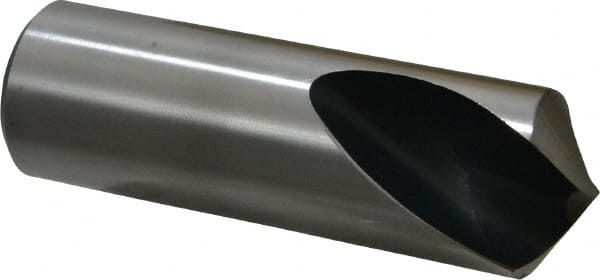 Interstate - 1-1/4" Body Diam, 118°, 4" OAL, High Speed Steel Spotting Drill - Exact Tooling
