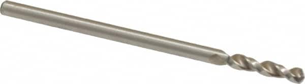 Accupro - #49 130° Parabolic Flute Cobalt Screw Machine Drill Bit - Exact Tooling