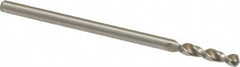 Accupro - #49 130° Parabolic Flute Cobalt Screw Machine Drill Bit - Exact Tooling