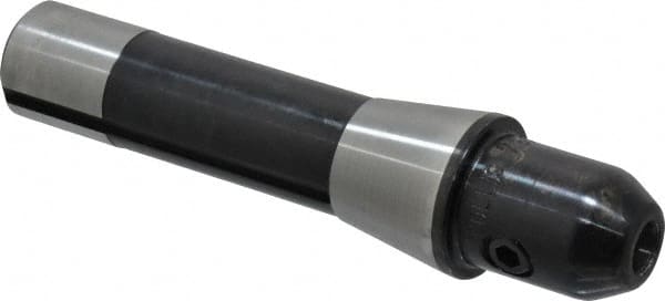 Collis Tool - R8 Taper Shank 3/8" Hole End Mill Holder/Adapter - 1" Nose Diam, 1.41" Projection - Exact Tooling