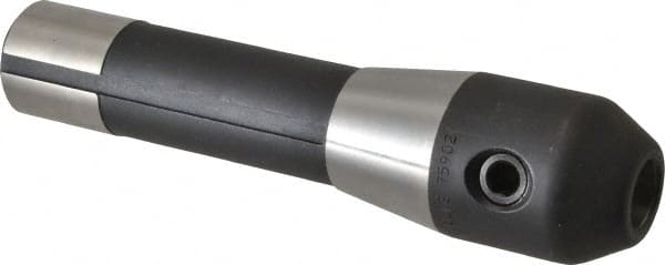 Collis Tool - R8 Taper Shank 1/2" Hole End Mill Holder/Adapter - 35mm Nose Diam, 1.41" Projection - Exact Tooling