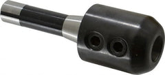 Collis Tool - R8 Taper Shank 1" Hole End Mill Holder/Adapter - 2-3/8" Nose Diam, 3" Projection - Exact Tooling