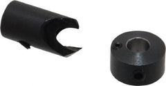 Vernon - 5/16" Cutter Diam, #16 Drill Combatibility, 1/4" Collar Thickness, Adjustable Depth Drill Countersink - Exact Tooling