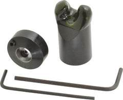 Vernon - 5/8" Cutter Diam, 5/16" Drill Compatibility, 5/16" Collar Thickness, Adjustable Depth Drill Countersink - Exact Tooling