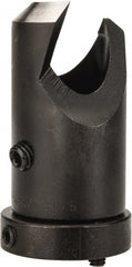 Vernon - 13/16" Cutter Diam, 9/16" Drill Compatibility, 5/16" Collar Thickness, Adjustable Depth Drill Countersink - Exact Tooling