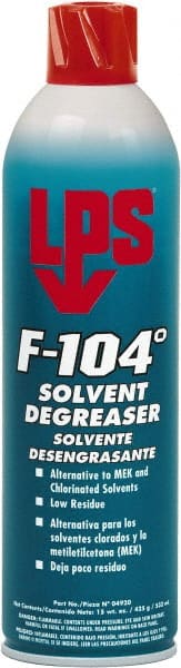 LPS - 20 oz Aerosol Cleaner/Degreaser - Aerosol, Unscented - Exact Tooling