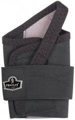 Ergodyne - Size L, Elastic, Right Hand Wrist Support - 1 Strap, 7 to 8 Inch Wrist, Thumb Loop, Black - Exact Tooling
