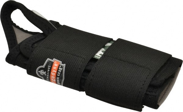 Ergodyne - Size S, Neoprene, Left Hand Wrist Support - 2 Straps, Thumb Loop, Black - Exact Tooling