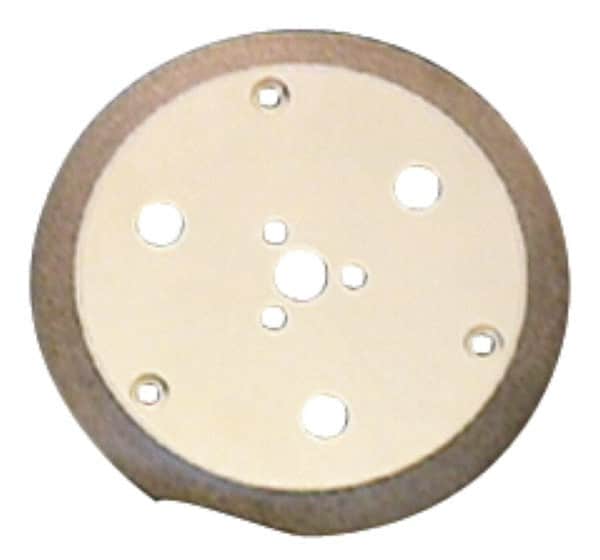 Made in USA - 6" Diam, 5/8" Hole Size, 1/16" Overall Thickness, Tool & Cutter Grinding Wheel - Medium Grade, Diamond, 6,000 RPM - Exact Tooling
