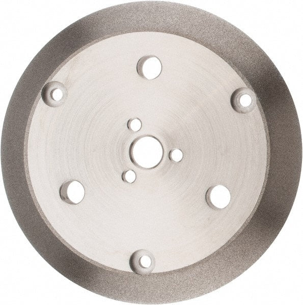 Made in USA - 6" Diam, 5/8" Hole Size, 1/16" Overall Thickness, Tool & Cutter Grinding Wheel - Medium Grade, CBN, 6,000 RPM - Exact Tooling