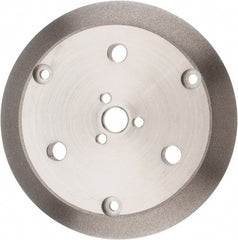 Made in USA - 6" Diam, 5/8" Hole Size, 1/16" Overall Thickness, Tool & Cutter Grinding Wheel - Medium Grade, CBN, 6,000 RPM - Exact Tooling