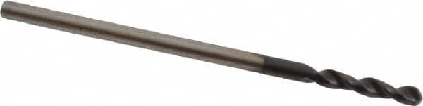 Accupro - #55 130° Parabolic Flute Cobalt Screw Machine Drill Bit - Exact Tooling