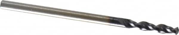 Accupro - 3/32" 130° Parabolic Flute Cobalt Screw Machine Drill Bit - Exact Tooling