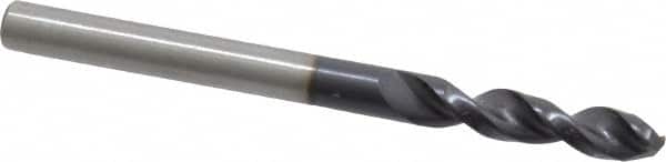 Accupro - 3/16" 130° Parabolic Flute Cobalt Screw Machine Drill Bit - Exact Tooling