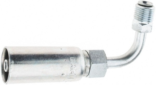 Eaton - Male Steel Hydraulic Hose Swivel - -4 Hose Size, 1/4" Hose Diam - Exact Tooling