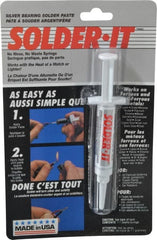 Made in USA - 7.1g Silver Paste - Syringe Container - Exact Tooling