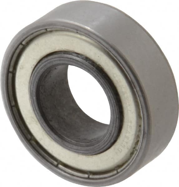 Value Collection - 3/4" Bore Diam, 1-5/8" OD, Double Shield Unground Retainer Type Radial Ball Bearing - 1/2" Wide, 1 Row, Round Bore, 1,171 Lb Dynamic Capacity - Exact Tooling
