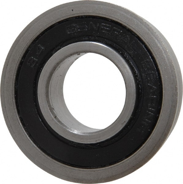 Value Collection - 3/4" Bore Diam, 1-5/8" OD, Double Seal Unground Retainer Type Radial Ball Bearing - With Flange, 1 Row, Round Bore, 1,171 Lb Dynamic Capacity - Exact Tooling