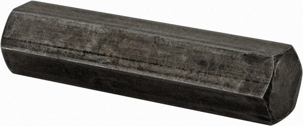 Made in USA - 3/8" Hex, T-Handle, Hex Key - 1-5/8" OAL, Inch System of Measurement - Exact Tooling