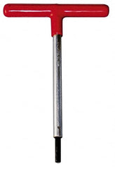 Made in USA - 8mm T-Handle Hex Key - Exact Tooling