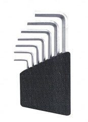 Made in USA - 7 Piece L-Key Hex Key Set - Exact Tooling