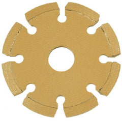 Core Cut - 5" Diam, 20mm Arbor Hole Diam, Wet & Dry Cut Saw Blade - Diamond-Tipped, Standard Round Arbor - Exact Tooling