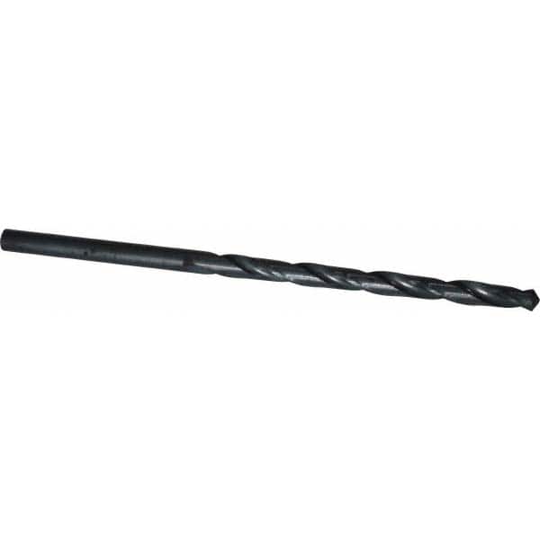 Interstate - 9/32" 118° Spiral Flute High Speed Steel Taper Length Drill Bit - Exact Tooling