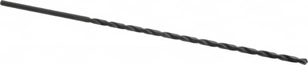 Interstate - 3/16" 118° 2-Flute High Speed Steel Extra Length Drill Bit - Exact Tooling