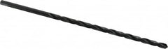 Interstate - 19/64" 118° 2-Flute High Speed Steel Extra Length Drill Bit - Exact Tooling