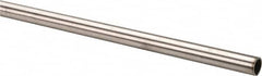 Value Collection - 6' Long, 1/2" OD, 304 Stainless Steel Tube - 0.035" Wall Thickness - Exact Tooling