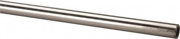Made in USA - 6' Long, 1/4" OD, 316 Stainless Steel Tube - 0.035" Wall Thickness - Exact Tooling