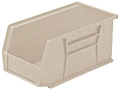 Akro-Mils - 30 Lb. Load Capacity, 10-7/8" Deep, Gray Polymer Hopper Stacking Bin - 5" High x 5-1/2" Wide x 10-7/8" Long - Exact Tooling