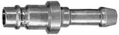 Prevost - Hose Barb High Flow Plug for Pneumatic Hose - 1/2" ID, Composite, European High Flow Interchange, 7.2mm Body Diam - Exact Tooling